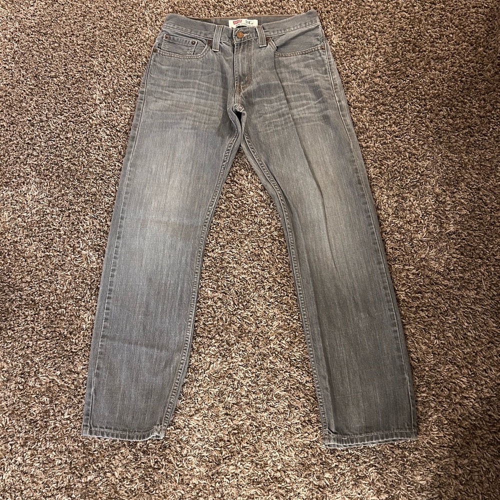 Levi's 514 Men's Slim Gray Jeans